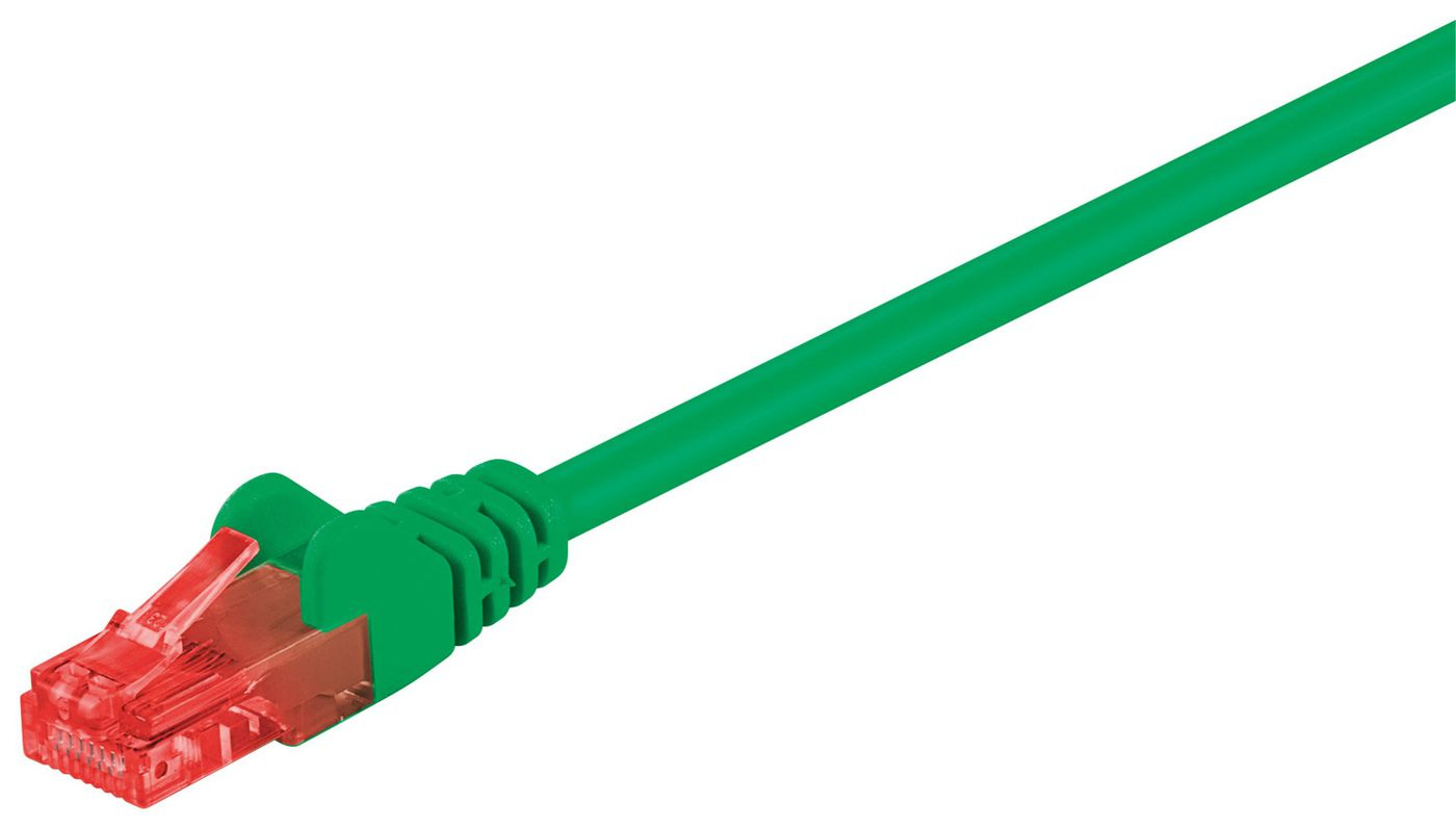Image of Microconnect B-UTP60025G networking cable Green 0.25 m Cat6 U/UTP...