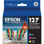 Epson 127 ink cartridge 3 pc(s) Original Extra (Super) High Yield Cyan, Magenta, Yellow