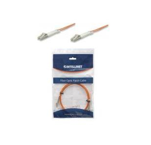 Image of IC Intracom Fibre Optic Patch Cable - OM2 - LC/LC - 2m - Orange -...