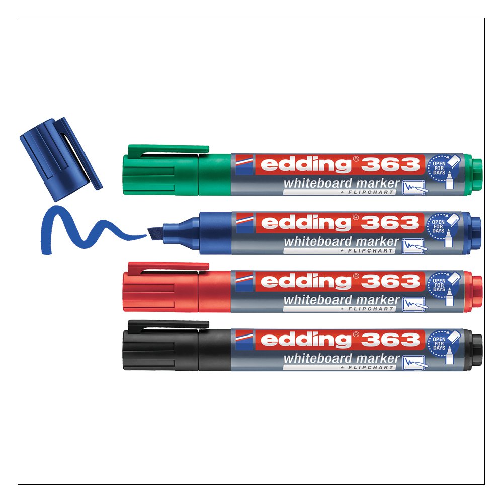 Edding e-363/4 S Whiteboard Marker A8 (4)