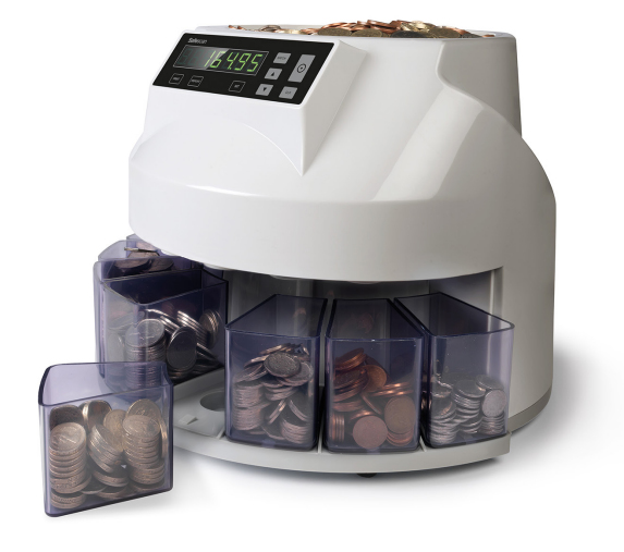 Safescan 1250 GBP Coin counting machine Grey