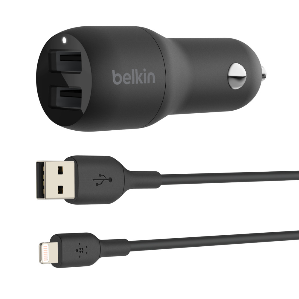 Image of Belkin Boost Charge Black Auto