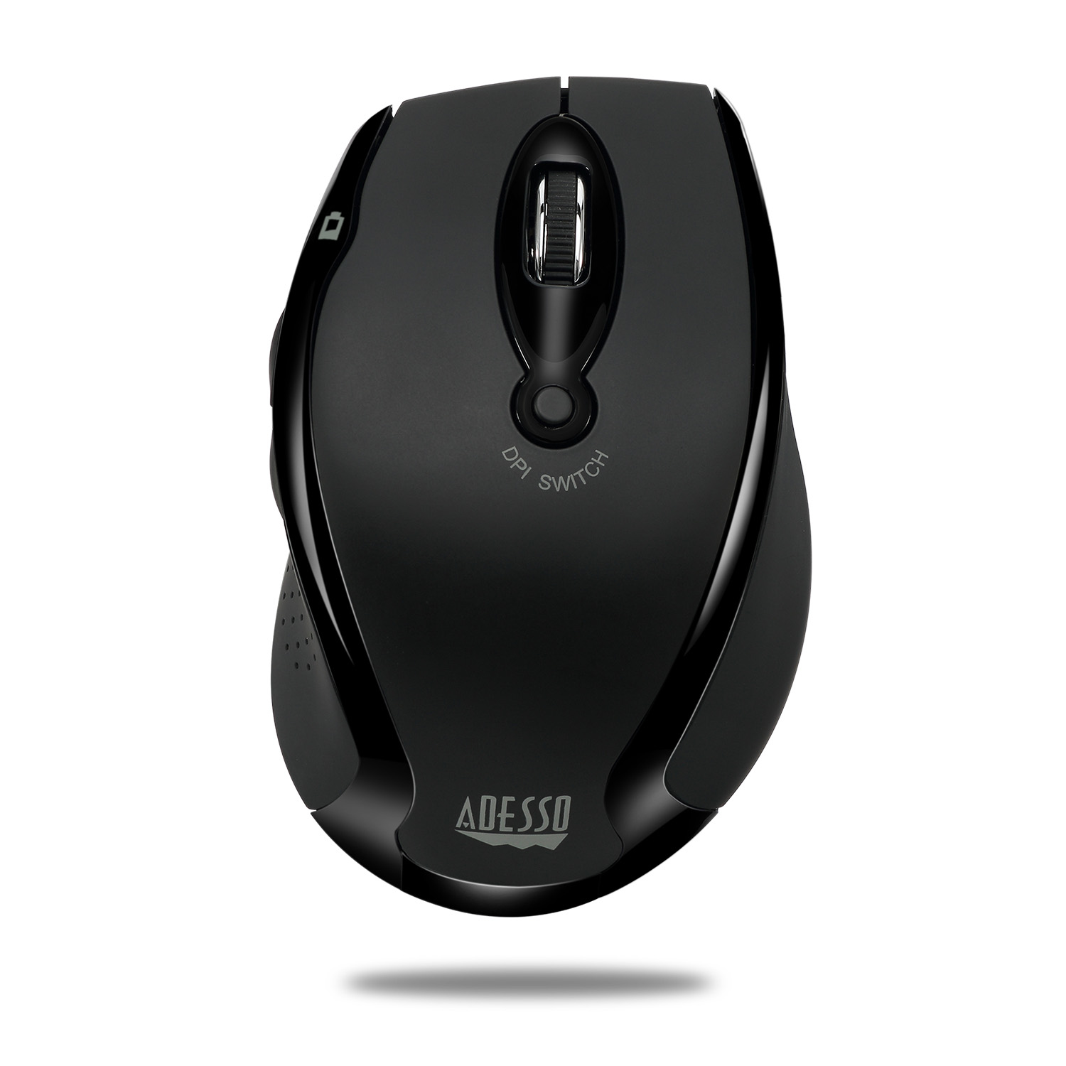 Image of Adesso iMouse M20B - Wireless Ergonomic Optical Mouse
