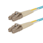 Monoprice 41694 fiber optic cable 39.4" (1 m) LC OM4 Aqua color