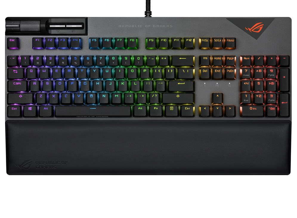 Image of ASUS ROG Strix Flare II keyboard USB QWERTZ German Black
