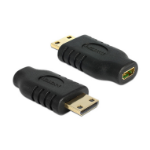 DeLOCK 4043619653430 HDMI micro D HDMI mini C Zwart