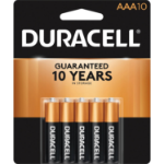 Duracell Plus AAA Battery  Pack of 10 AAADURB10+