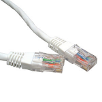 Microconnect UTP Cat6, 0.5m networking cable White U/UTP (UTP)