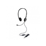 Port Designs 901603 hoofdtelefoon/headset Bedraad Hoofdband Kantoor/callcenter Zwart