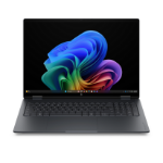 HP OMNIBOOK X FLIPNGAI 16-CB0007NAX Copilot+ PC Intel Core Ultra 5 325 40.6 cm (16") Touchscreen 3K 16 GB LPDDR5x-SDRAM 512 GB SSD Wi-Fi 7 (802.11be) Windows 11 Home Black, Grey