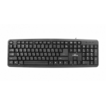 Esperanza TKR101 keyboard Office USB QWERTY English, Russian Black