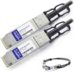 AddOn Networks JNP-QSFP-DAC-5MA-AO InfiniBand/fibre optic cable 196.9" (5 m) QSFP+