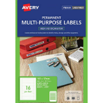 AVERY 959024 VIDEO SPINE LABEL L7674 LASER WHITE PACK 400