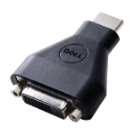 DELL 492-11681 cable gender changer 19-pin HDMI-A M 24-pin DVI FM Black  Chert Nigeria