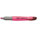 BIC brite liner XL permanent marker Pink Chisel tip 10 pc(s)