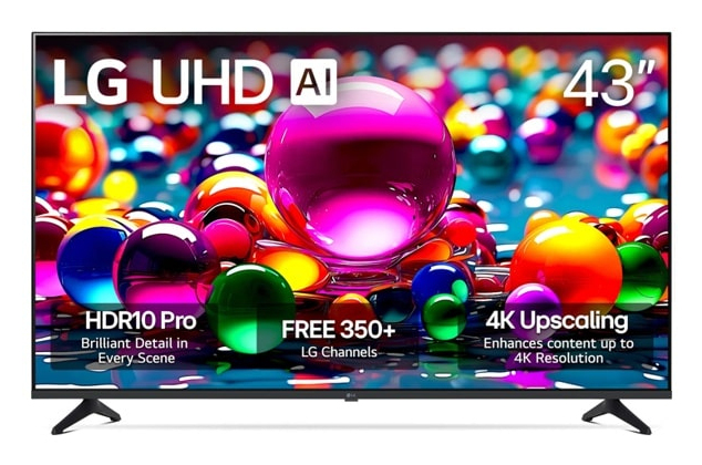 LG 43UA7700PUB 43 inches 4K Ultra HD LED TV