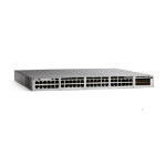 Cisco Catalyst C9300L-48UXG-4X-E network switch Managed L2/L3 10G Ethernet (100/1000/10000) Power over Ethernet (PoE) Grey
