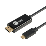 Siig CB-TC0K11-S1 video cable adapter 78.7" (2 m) DisplayPort USB-C Black