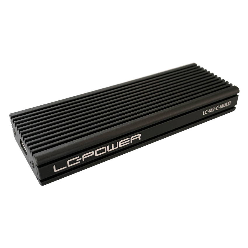 Image of LC-Power LC-M2-C-MULTI storage drive enclosure SSD enclosure Black M.2
