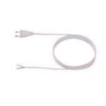 Bachmann 202.274 electriciteitssnoer Wit 2 m