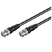 Microconnect 50088 coaxial cable 10 m BNC Black