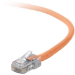 Belkin Cat5e, 25ft, 1 x RJ-45, 1 x RJ-45, Orange networking cable 300" (7.62 m)