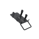 Ergonomic Solutions SpacePole Payment Square Terminal MultiGrip™ (with handle)