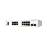 Cisco Catalyst 1000-16T-2G-L Network Switch, 16 Gigabit Ethernet (GbE) Ports, two 1 G SFP Uplink Ports, Fanless Operation, Enhanced Limited Lifetime Warranty (C1000-16T-2G-L)