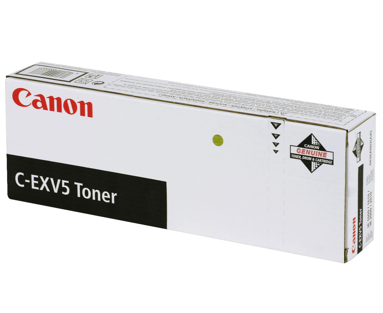 Canon 6836A002/C-EXV5 Toner black, 2x7.85K pages/6% 440 grams Pack=2 for Canon IR 1600