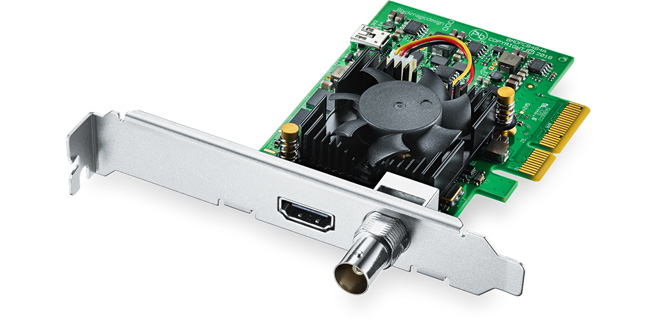 Blackmagic Design DeckLink Mini Monitor 4K video capturing device Internal PCIe