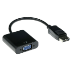 ACT AK3996 video cable adapter 0.15 m DisplayPort VGA Black