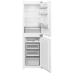 electriQ 235 Litre 50/50 Integrated Fridge Freezer - White