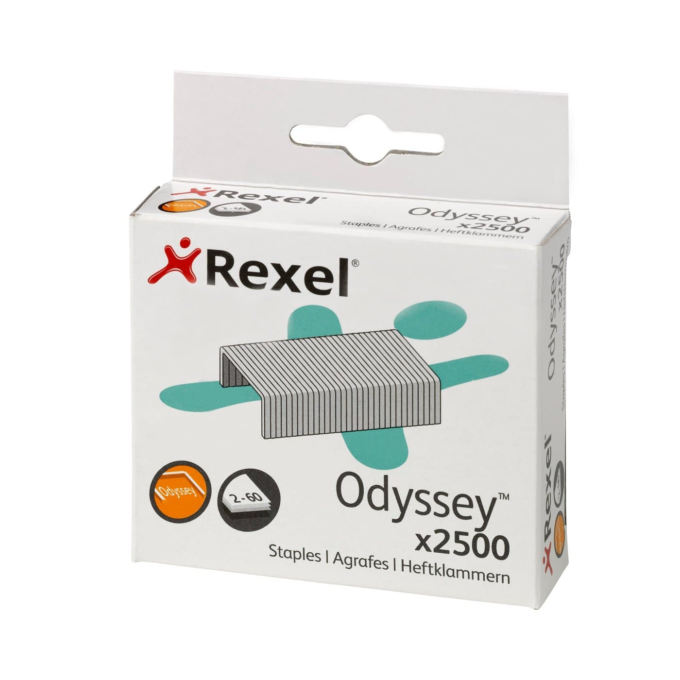 Image of Rexel Odyssey Heavy Duty Staples (2500)