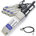 AddOn Networks DAC-QSFP-4SFP-10G-5M-AO InfiniBand/fibre optic cable QSFP+ 4xSFP+