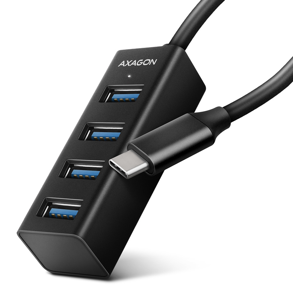 Image of Axagon HUE-M1C interface hub USB 3.2 Gen 1 (3.1 Gen 1) Type-C 5000...