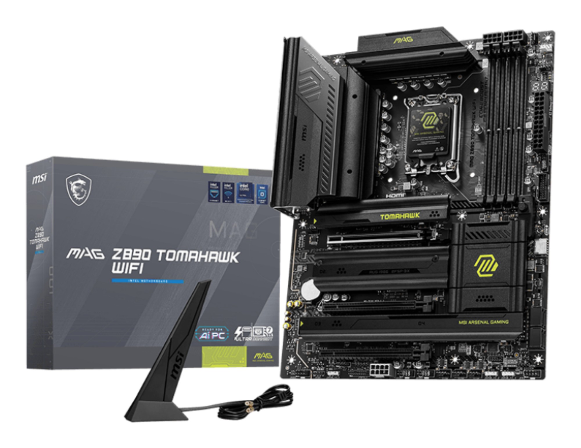 MSI MAG Z890 TOMAHAWK WIFI motherboard Intel Z890 LGA 1851 (Socket V1) ATX