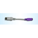 CHERRY 6171717 cable gender changer PS/2 DIN Grey, Violet