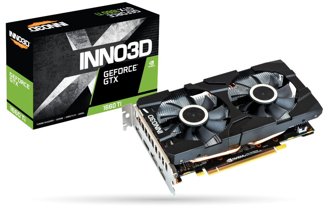 Inno3D GEFORCE GTX 1660 TI TWIN X2 NVIDIA 6 GB GDDR6