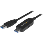 StarTech.com USB3LINK USB cable 70.9" (1.8 m) USB 3.2 Gen 1 (3.1 Gen 1) USB A Black