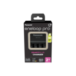 Panasonic ENELOOP BQ-CC55 UK Plug-in Charger with 4x AA 2500mAh Rechargeable Batteries