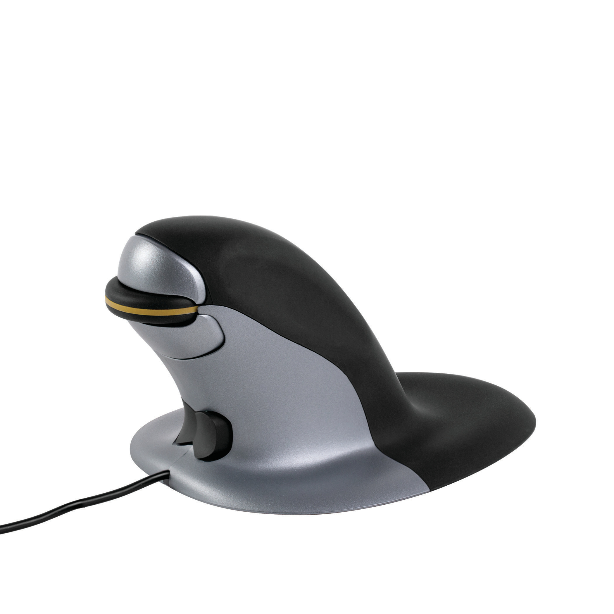 Image of Fellowes Penguin Ambidextrous Vertical Mouse – Small Wired
