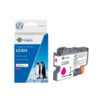 CTS Wholesale Comp Brother LC424M Magenta Ink Cartridge 8mll Dye 750 Pages