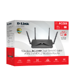 D-Link DSL-3890 wireless router Gigabit Ethernet Dual-band (2.4 GHz / 5 GHz) Black