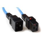 ACT Netsnoer C19 IEC Lock - C20 blauw 2 m, PC1358