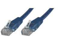 Image of Microconnect Cat5e UTP 5m networking cable Blue U/UTP (UTP)