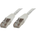 Microconnect STP60025W networking cable White 0.25 m Cat6 F/UTP (FTP)