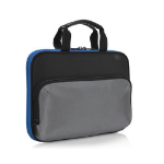 DELL XX3T0 laptoptas 29,5 cm (11.6") Opbergmap/sleeve Zwart, Blauw, Grijs