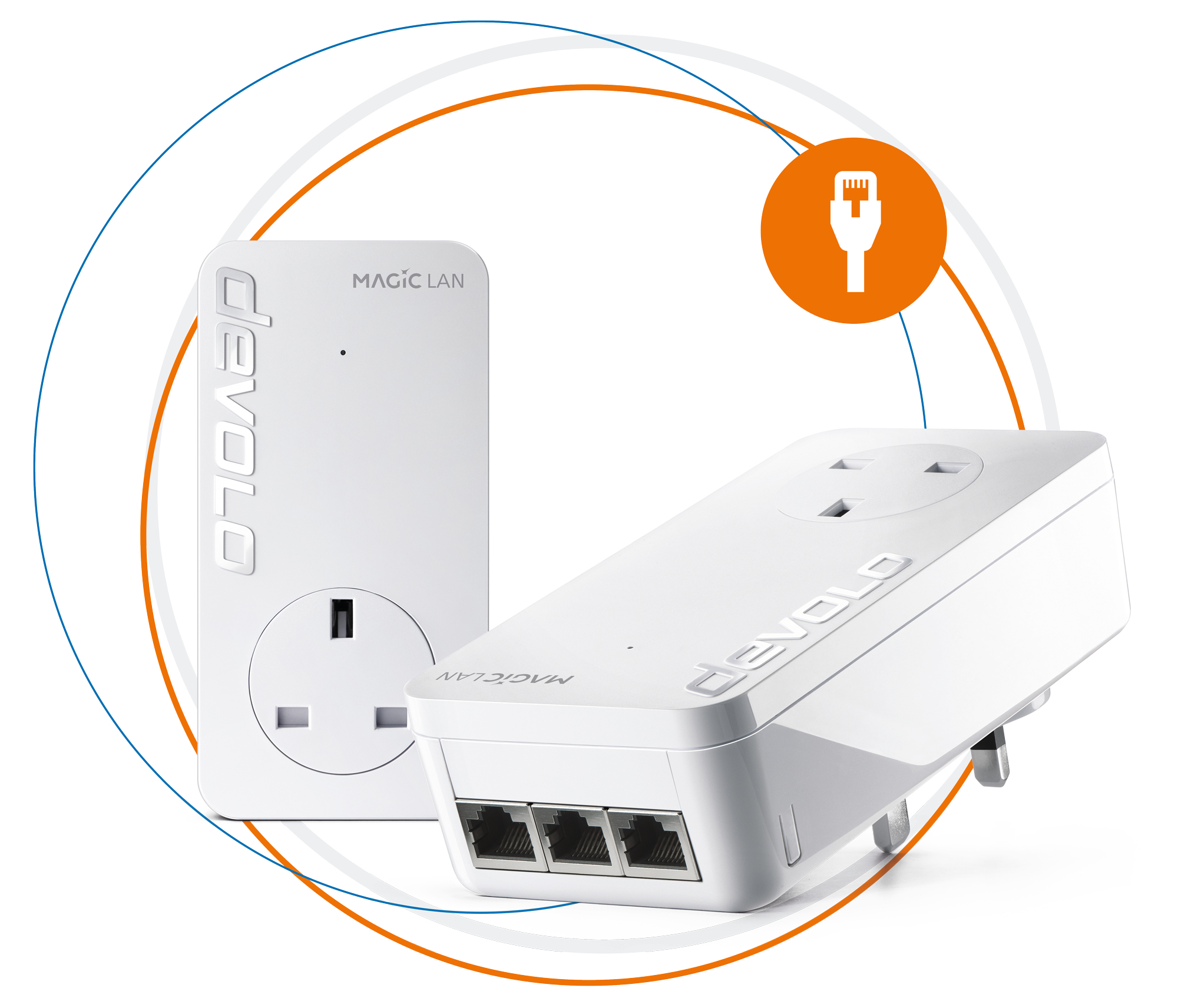 Image of Devolo Magic 2 LAN triple 2400 Mbit/s Ethernet LAN White