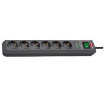 Image of Brennenstuhl 1159710515 power extension 5 m 6 AC outlet(s) Indoor...