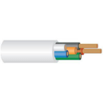 RADUM 6 Core Security Cable 14/0.20mm - 300m - White